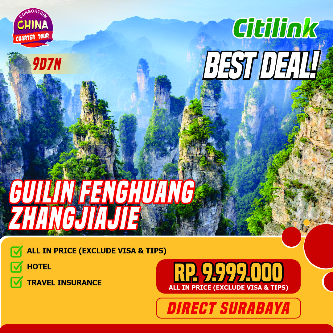 The Great Holiday BEST DEAL GUILIN FENGHUANG ZHANGJIAJIE_SUB