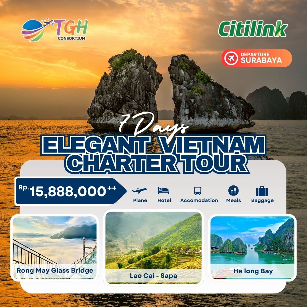 QG - ELEGANT VIETNAM 7D START SURABAYA